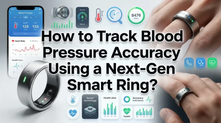 How to Track Blood Pressure Accuracy Using a Next-Gen Smart Ring?