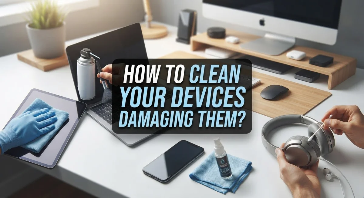 How to Clean Your Devices Without Damaging Them?