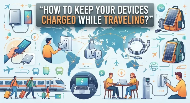 How to Keep Your Devices Charged While Traveling?