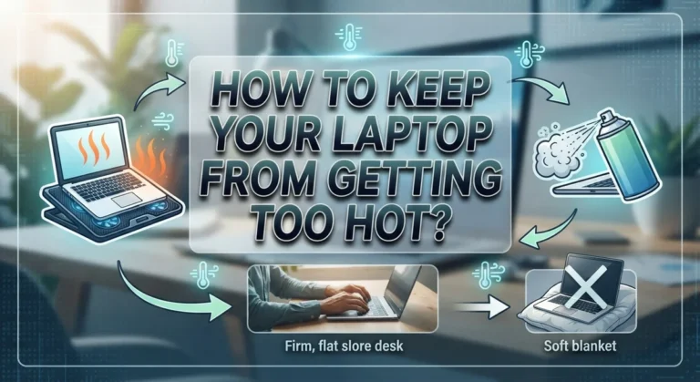 How to Keep Your Laptop From Getting Too Hot?