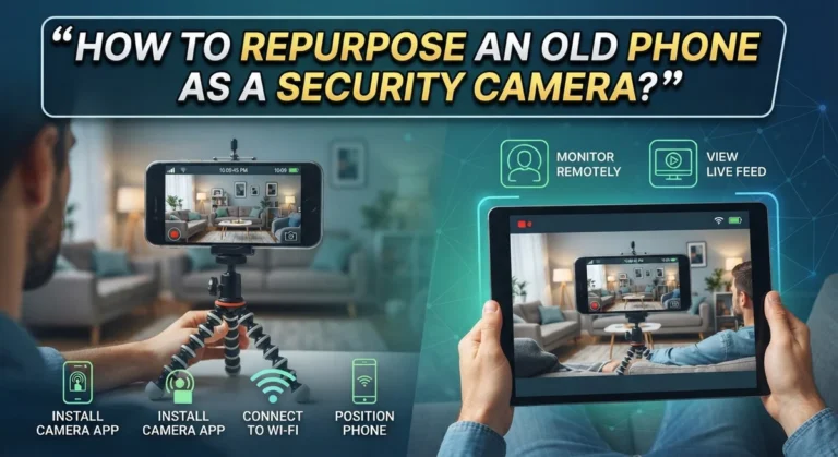 How to Repurpose an Old Phone as a Security Camera?