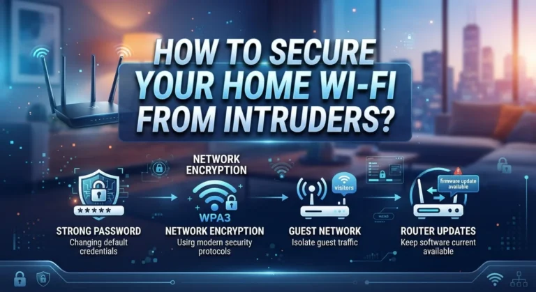 How to Secure Your Home Wi-Fi From Intruders?